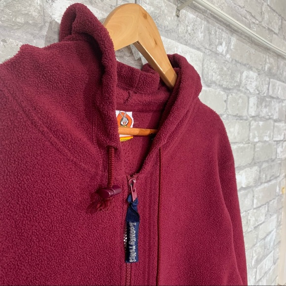 VINTAGE Y2K LOONEY TUNES TWEETY BIRD FLEECE HOODIE. QUARTER ZIP. FUZZY CHARACTER - Picture 5 of 9